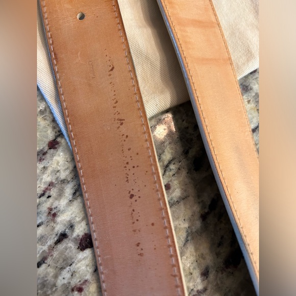 LOUIS VUITTON DAMIER AZUR INITIAL BELT - Picture 16 of 16